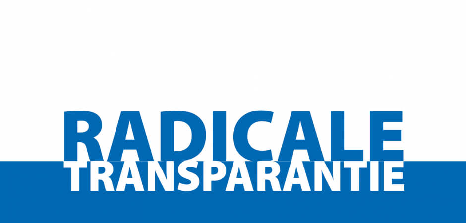 Radicaal transparant Radicaal transparant