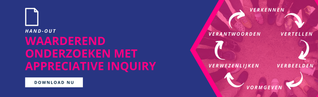 waarderend onderzoek hand-out